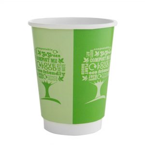 Green Tree Double Walled Hot Drinks